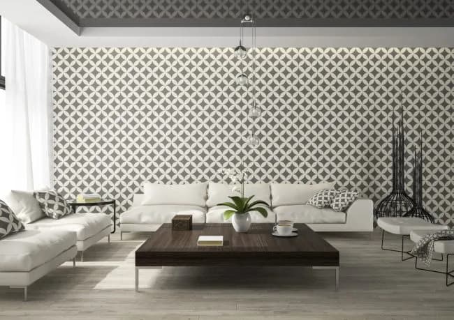 Salon duvar kağıdı uygulaması